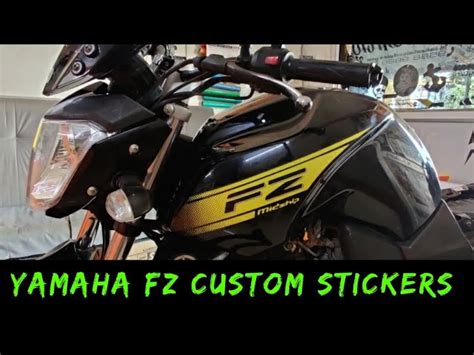 Fz Bike Modified Stickers