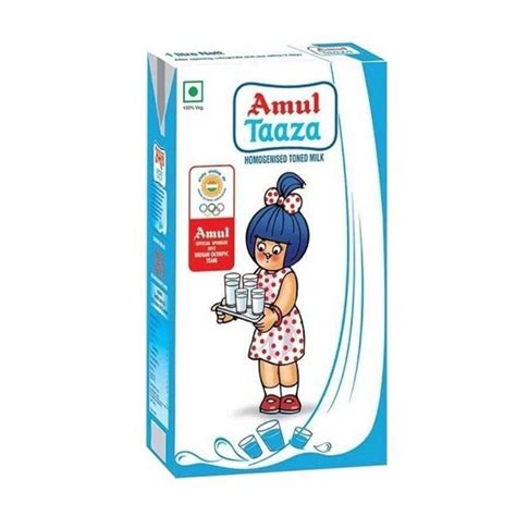 Amul Taaza Full Cream Milk 1l Carton Of 12 Kiasu Mart