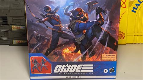 Gi Joe Classified Series Amazon Exclusive Blue Ninjas Youtube