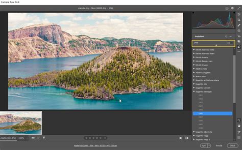 Introduzione Ai File Camera Raw Per Photoshop Cc