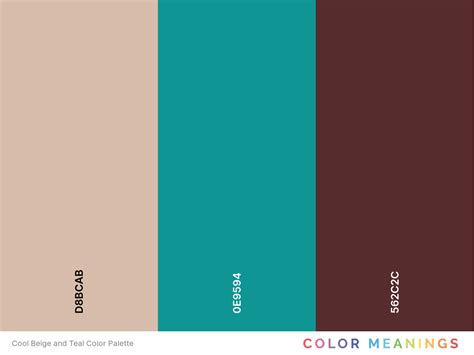 27 Teal Color Palettes - Color Meanings and Combinations