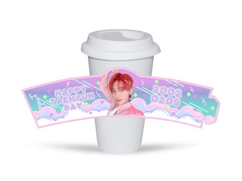 Taehyun Cupsleeve Cupsleeve Cupsleeve Event Taehyun Etsy Australia