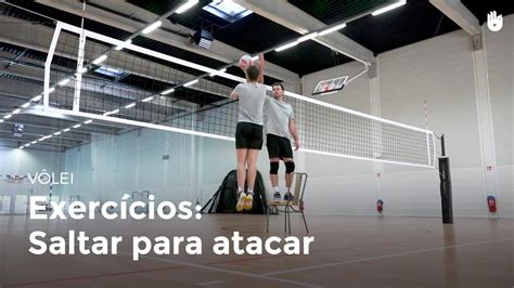 Exercícios Saltar Para Atacar Vôlei Youtube