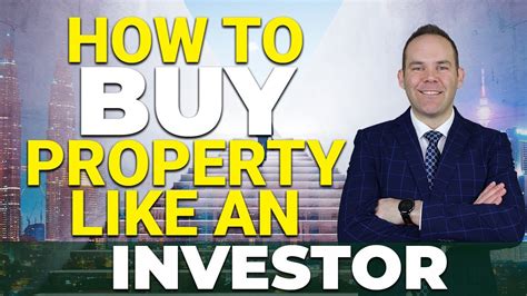 How To Buy Properties Like An Investor Youtube