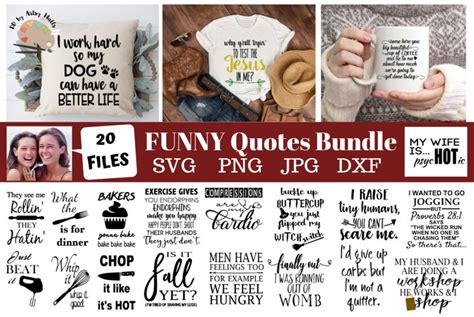 Funny Quotes Bundle Humorous Designs Funny Svg 301313