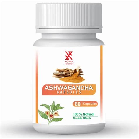 Ayurvedic Immunity Booster Herbal Ashwagandha Capsule At Rs Bottle