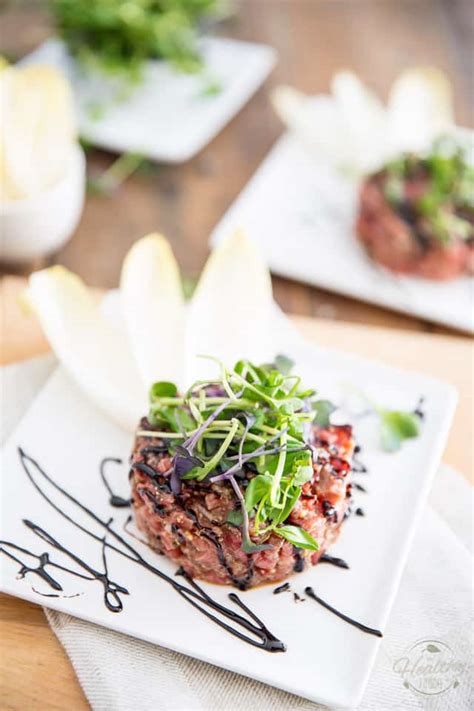 Classic Beef Tartare • The Healthy Foodie