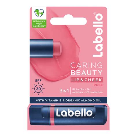 Labello Caring Beauty Rose Nude g Apotek Hjärtat