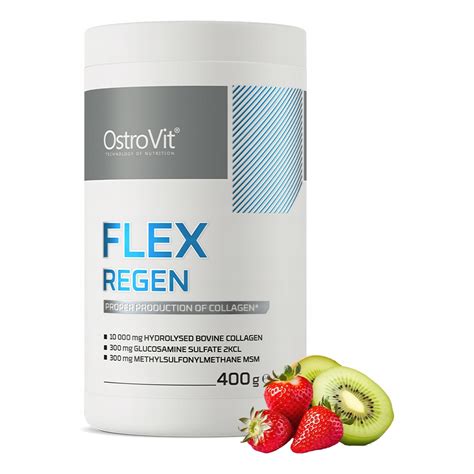 OstroVit FLEX REGEN 400 G Na STAWY Kolagen MSM Kwas Hialuronowy