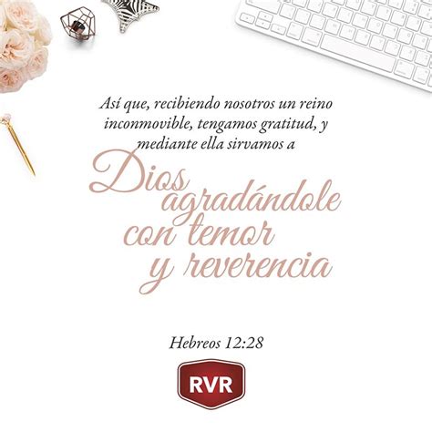 Rvr Versículo Bíblico Diario Hebreos 12 28