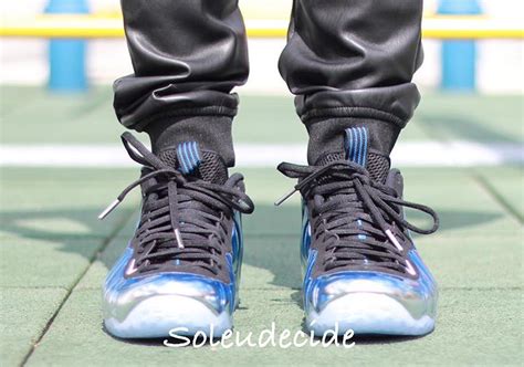 On-Feet Look at the “Blue Mirror” Nike Foamposites (Photos ...