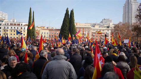 Manifestaci N Contra La Amnist A En Madrid En Directo Decenas De