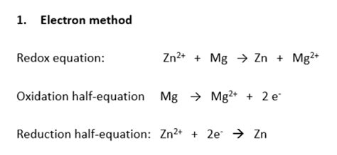 Redox Reactions Lecture 9 Flashcards Quizlet