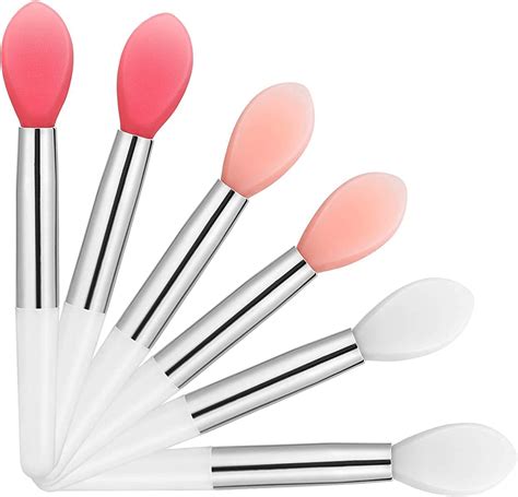 Silicone Lip Brush Makeup Eyebrow Lip Brushes Cosmetic Makeup Brush Set Silicone