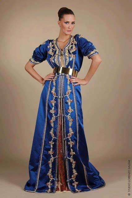 Caftan Bleu 2013 2014 Vente Caftan Maroc Caftan Haute Couture