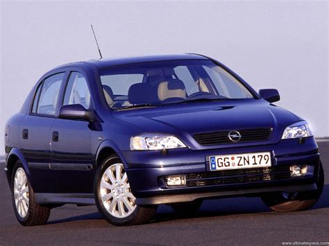 Fiche Technique Opel Astra G 1 4 16v