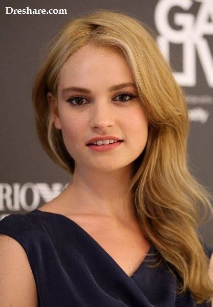 Lily James Blonde Hair