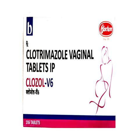 CLOZOL V 6 Vaginal Tablet 6 S Price Uses Side Effects Netmeds