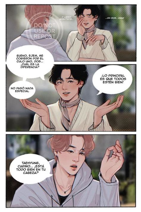 Cómics Kookv Vkook ESP Estudent Au 03 en 2024 Escenas de parejas