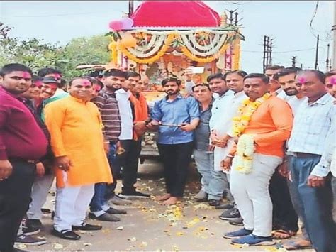 Procession Of Jagannath Swami And Mother Karma Devi Taken Out