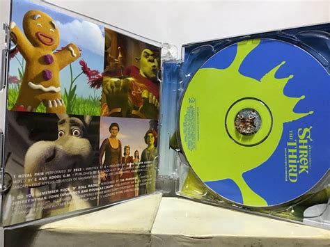 CD Shrek The Third OST OOP ORIGINAL PRESS Anubis Soundtrack, Hobbies ...