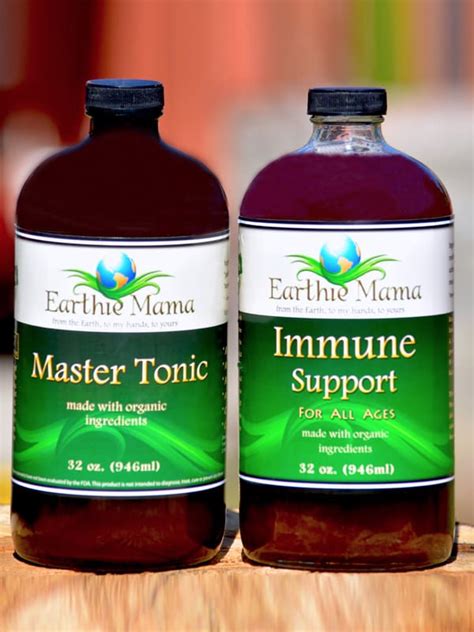 Master Tonic And Immune Support Tonic Combo Earthie Mama