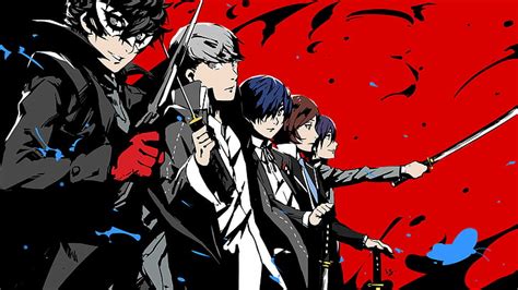 3840x1080px | free download | HD wallpaper: Persona, Persona 3, Aigis ...