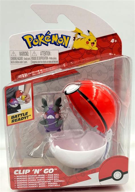 Pokemon Clip N Go Pokeball Figurka MORPEKO ERLI Pl