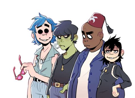 Gorillaz Albums Homestuck John Monkeys Band Fandoms Little Monkeys