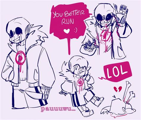 Pin On Underverse Anime Undertale Undertale Funny Undertale Drawings