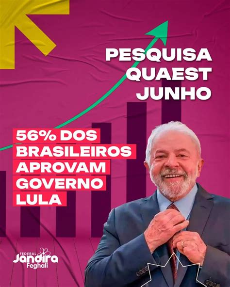 56 Dos Brasileiros Aprovam O Governo Lula Jandira Feghali Deputada