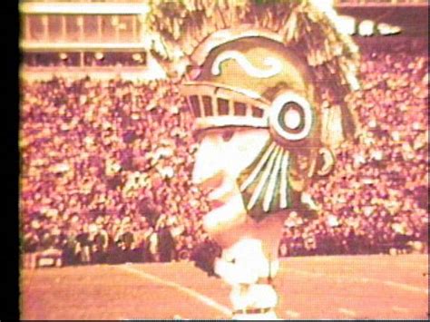 On the Banks of the Red Cedar| Sparty, the MSU mascot, 1966