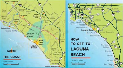 Laguna Beach Area Road Map - Ontheworldmap.com