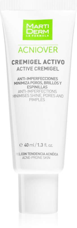 Martiderm Acniover Gel Crema Para Imperfecciones De La Piel Con Acn