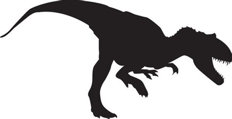 Herbivorous dinosaur silhouette Royalty Free Vector Image