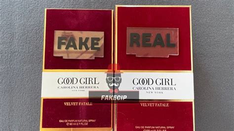 Fakecip On Twitter Fake Vs Original Carolina Herrera Good Girl Velvet