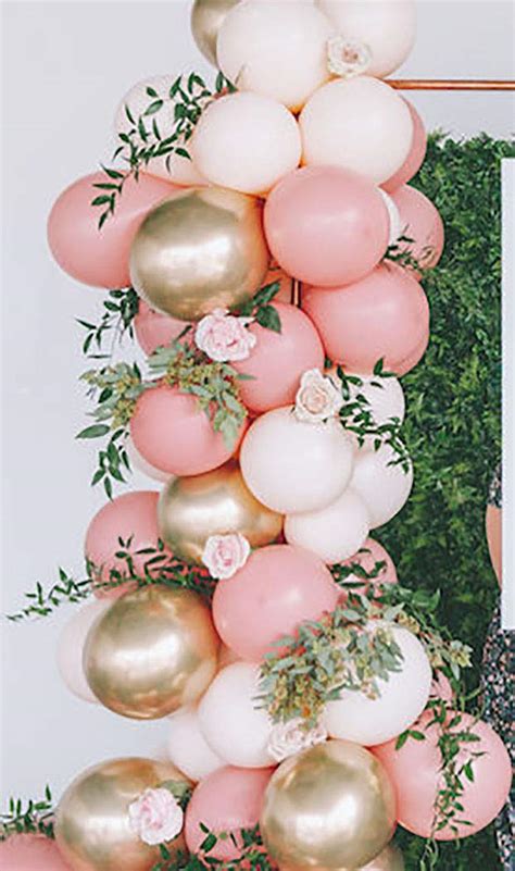 Buy Beaumode DIY Boho Dusty Rose Blush Balloon Garland Arch Kit For