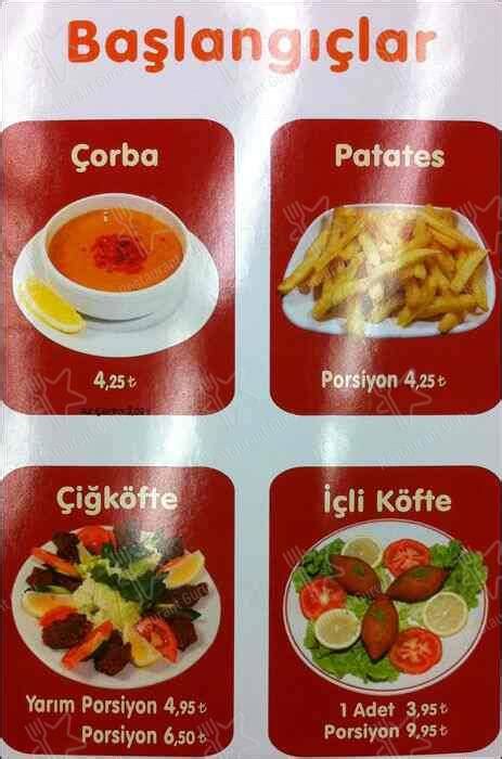 Menu At 40 FIRIN Istanbul