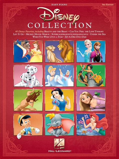 The Disney Collection (Easy Piano Series): Hal Leonard Corp ...