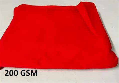 Gsm Red Dyed Cotton Fabric At Rs Meter Cotton Fabric In Mumbai