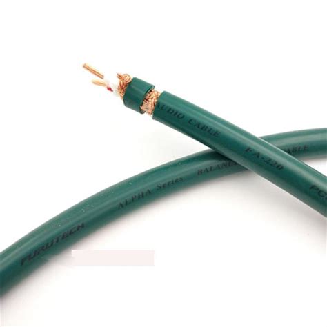 Furutech Alpha Series Fa Pcocc Copper Interconnect Cable With Gold