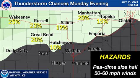 Potential Severe Storms Predicted For Saturday Evening