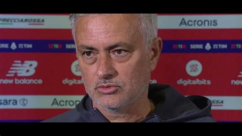 Intervista Mourinho Post Partita Roma Udinese Youtube