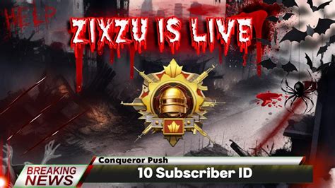 Pushing To Top Rank In Solo Conqueror Bgmi Live