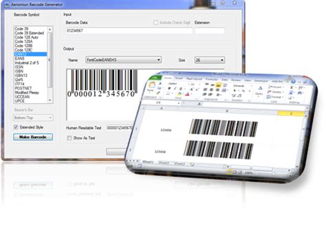 Barcode Software and Fonts