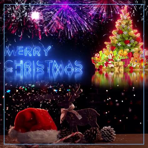 xmas new year greetings Template | PosterMyWall