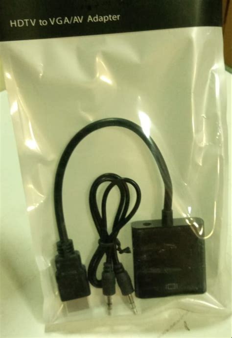 High HDTV To VGA AV Adapter For Computer Hdmi At Rs 150 In New Delhi