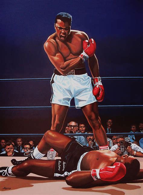 Muhammad Ali Vs Sonny Liston Poster