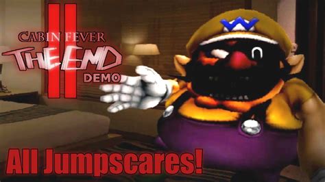 Five Nights At Wario S Cabin Fever The End Demo All Jumpscares