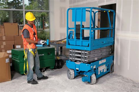 MORN LIFT Small Scissor Lifts Your Ace For Indoor Construction